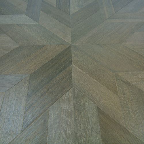 Oak Chevron emerald 